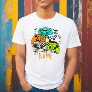 Personalised Spooky Halloween Games T-shirt Personalised Spooky Halloween Games T-shirt