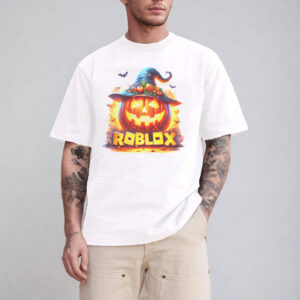Roblox Halloween Spooky Pumpkin Tee Roblox Halloween Spooky Pumpkin Tee