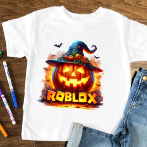 Roblox Halloween Spooky Pumpkin Tee 2