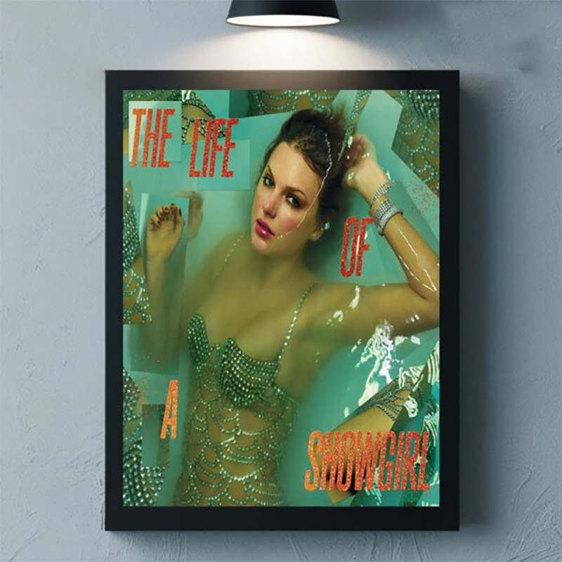 Taylor Swift The Life Of A Showgirl Album Cover Poster Taylor Swift The Life Of A Showgirl Album Cover Poster