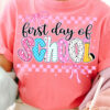 First Day Of School, Back To School Comfort Colors Shirt