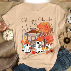 Gilmore Ghouls Happy Halloween Comfort Colors Tee 1