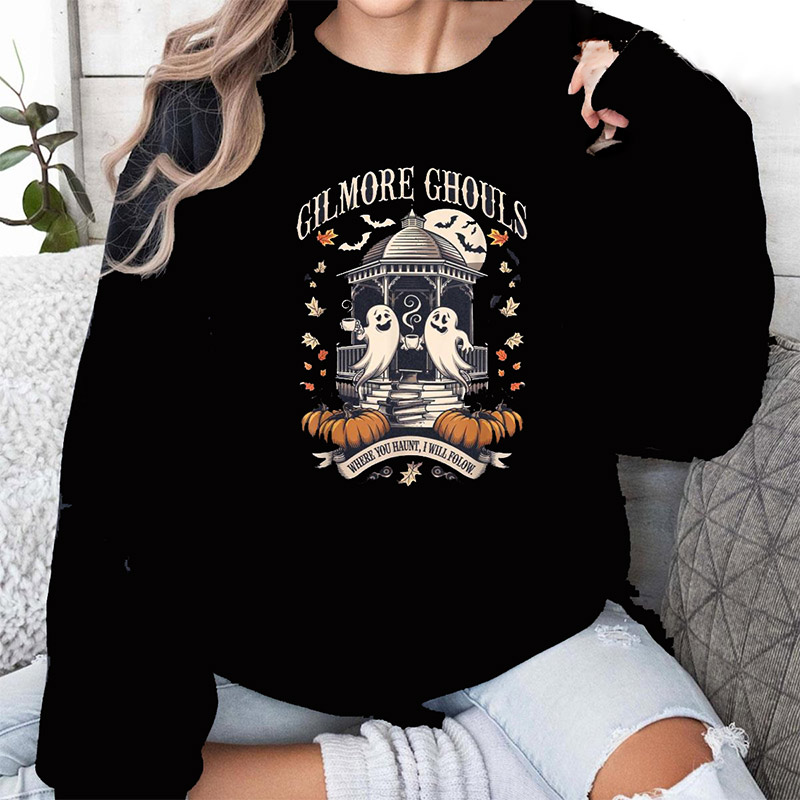Gilmore Ghouls Where You Haunt Funny Ghost T-shirt Gilmore Ghouls Where You Haunt Funny Ghost T-shirt