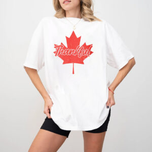 Thanksgiving Day Canada Vintage Maple Leaf Shirt. 2