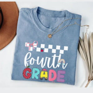 Fourth Grade Teacher Elementary Teacher Appreciation Comfort Colors Tee 1
