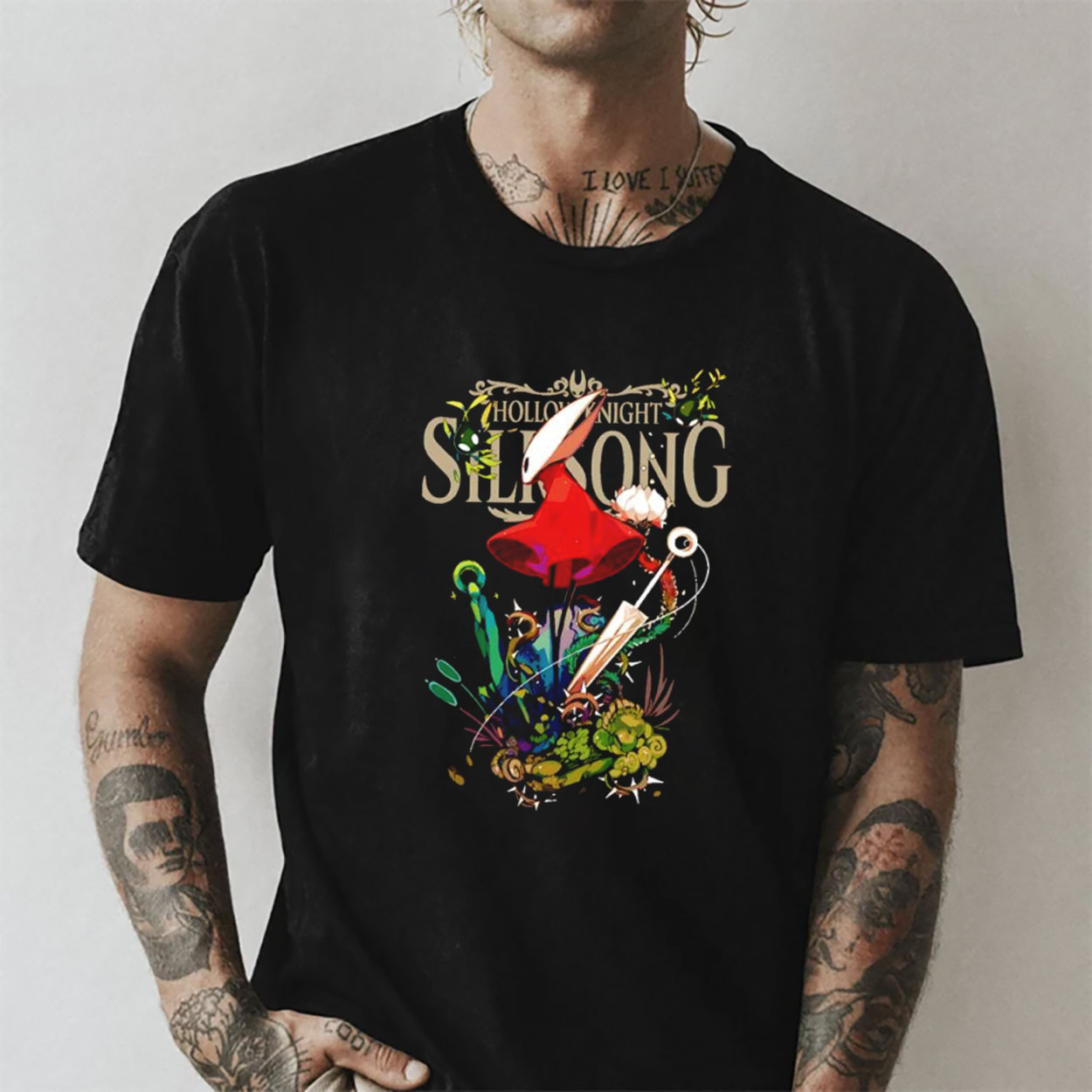 Hollow Knight Silksong Hornet Game Art T-shirt Hollow Knight Silksong Hornet Game Art T-shirt