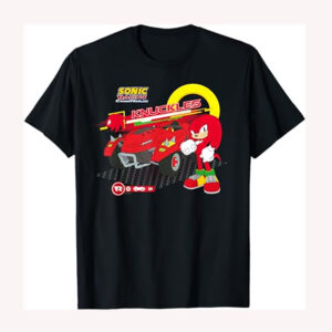 Sonic Racing CrossWorlds Ready to Roll Knuckles T Shirt 2