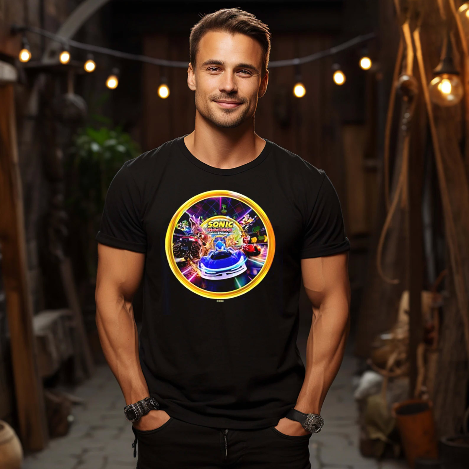 Sonic Racing CrossWorlds, Sonic The Hedgehog Shirt Sonic Racing CrossWorlds, Sonic The Hedgehog Shirt