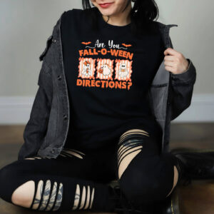 Are You Fall o ween Directions Cute Ghost Teacher Halloween T shirt 1