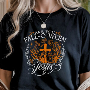Are You Fall o ween Jesus Halloween Comfort Colors T shirt 3