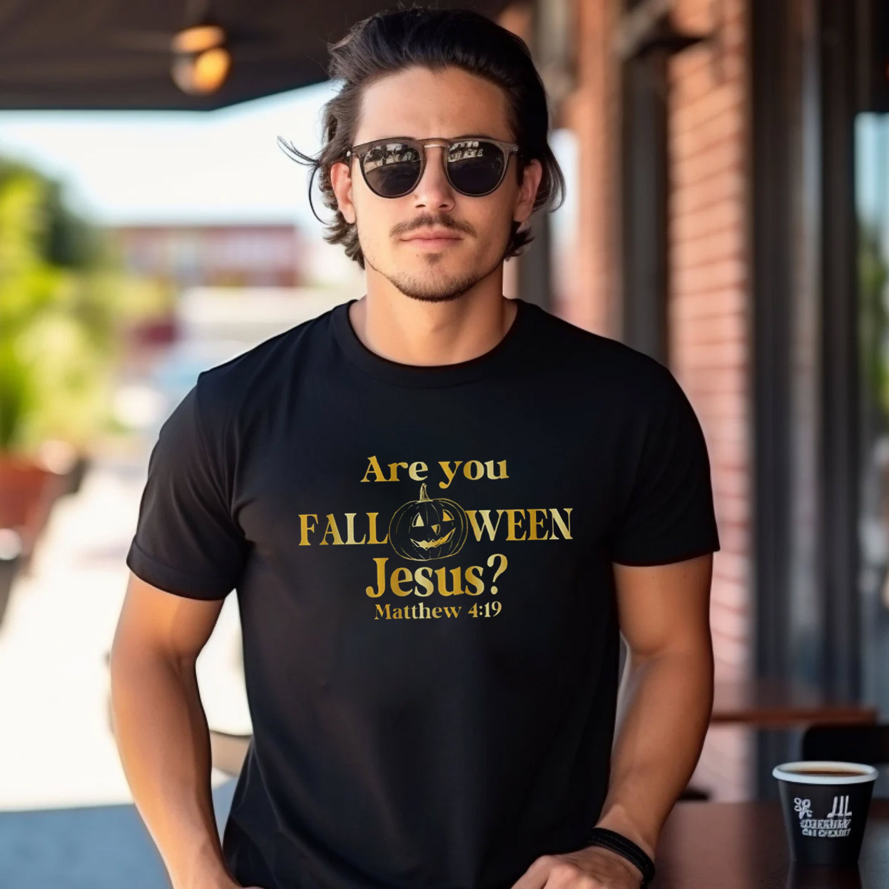 Are You Falloween Jesus Matthew Bible Verse T-shirt Are You Falloween Jesus Matthew Bible Verse T-shirt