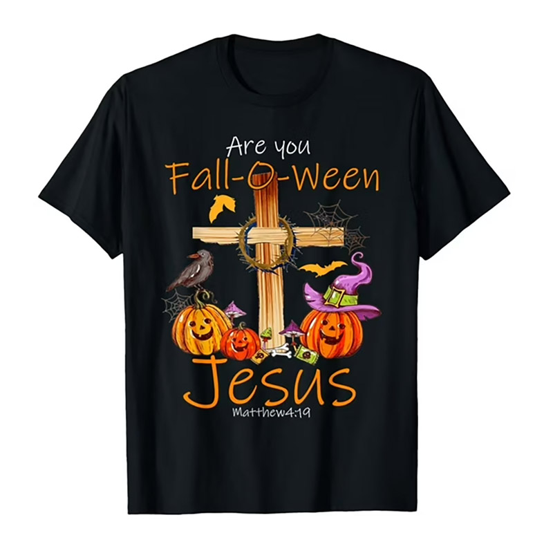 Are You Fall-o-ween Jesus Matthew Christian T-shirt Are You Fall-o-ween Jesus Matthew Christian T-shirt