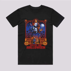 Enter The Halloween Horror Gang Party T shirt 3