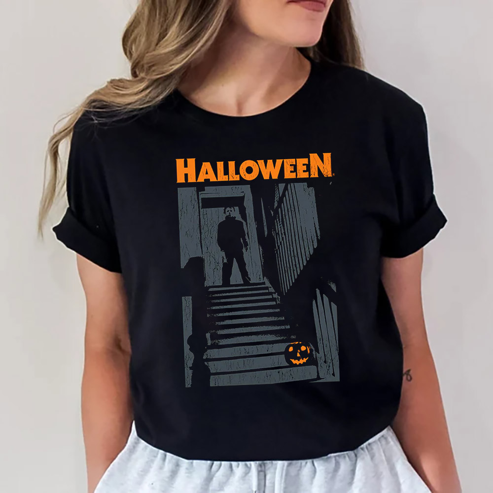 Michael Myers Halloween The Shape Scene T-shirt Michael Myers Halloween The Shape Scene T-shirt