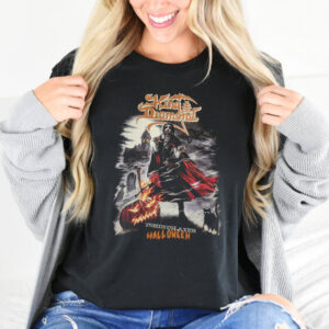 Retro King Diamond Halloween Vampire T-shirt
