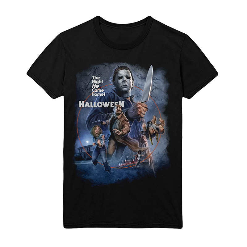 The Night He Came Home Halloween One Good Scare T-shirt The Night He Came Home Halloween One Good Scare T-shirt