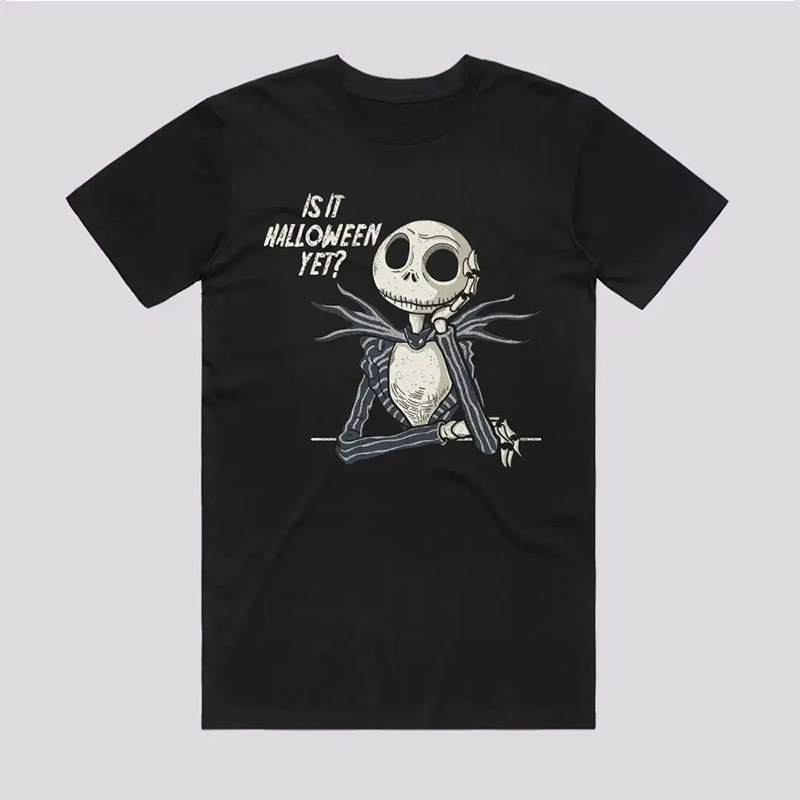 Waiting For Halloween Jack Skellington Meme T-shirt Waiting For Halloween Jack Skellington Meme T-shirt