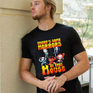 There’s some horrors in this house, Halloween horror characters shirt