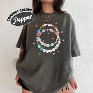 Custom Teacher necklace Comfort Colors Tee 1