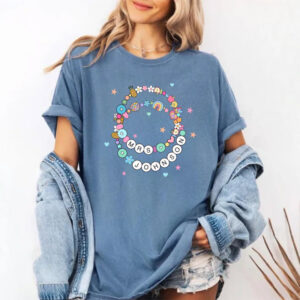 Custom Teacher necklace Comfort Colors Tee 2