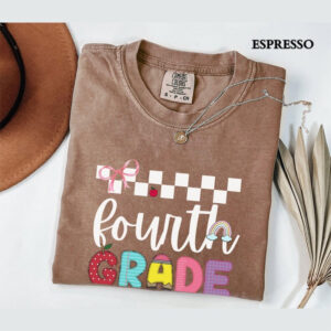 Fourth Grade Back to School Comfort Colors Tee 2