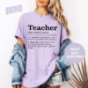 Funny Teacher Definition Comfort Colors T-shirt