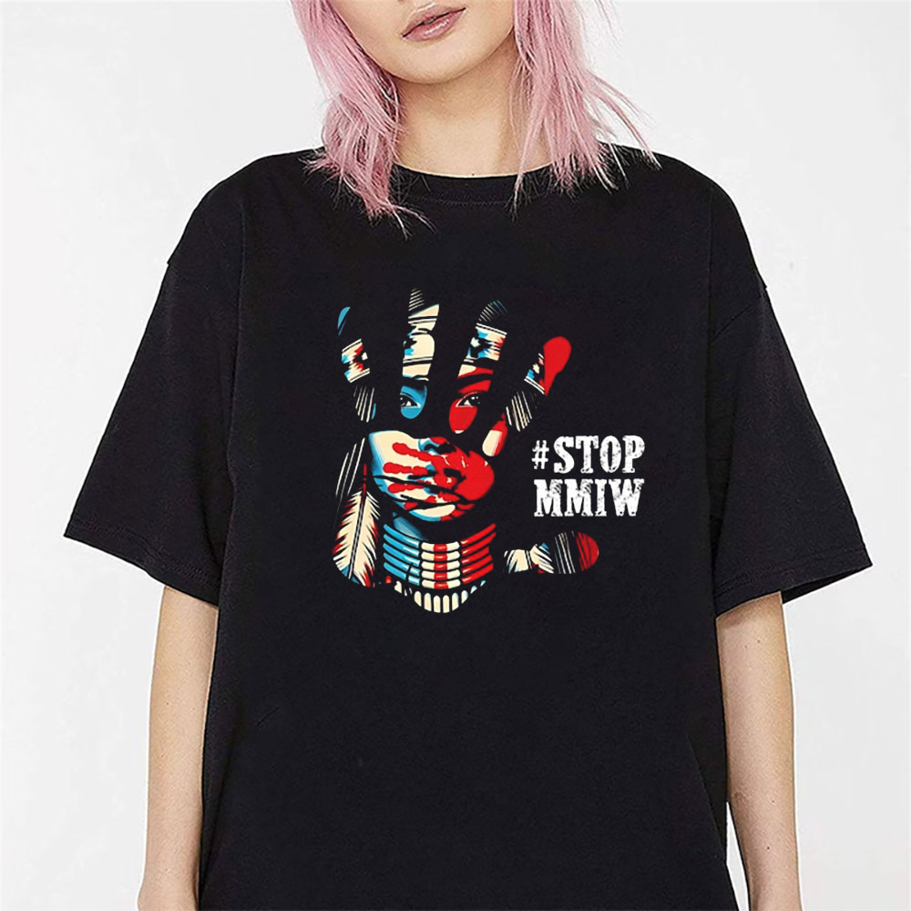 Native American Stop MMIW T-shirt Native American Stop MMIW T-shirt