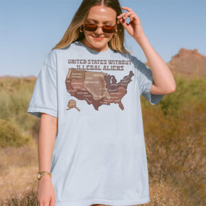 US without Illegal Aliens Native American Pride Comfort Colors Tee 2