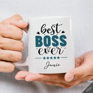Personalized Boss Gift Unique Bosses Day Mugs 1