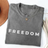 Charlie Kirk Freedom, RIP Charlie Kirk Comfort Colors Tee