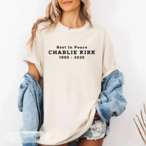 Rest In Peace Charlie Kirk In Memory Of A Patriot Comfort Colors Tee Rest In Peace Charlie Kirk In Memory Of A Patriot Comfort Colors Tee