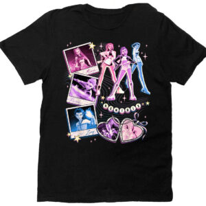 Zoey Showcase Retro Neon Poster T-shirt Zoey Showcase Retro Neon Poster T-shirt
