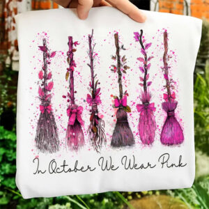 In October We Wear Pink, Breast Cancer Halloween Tee