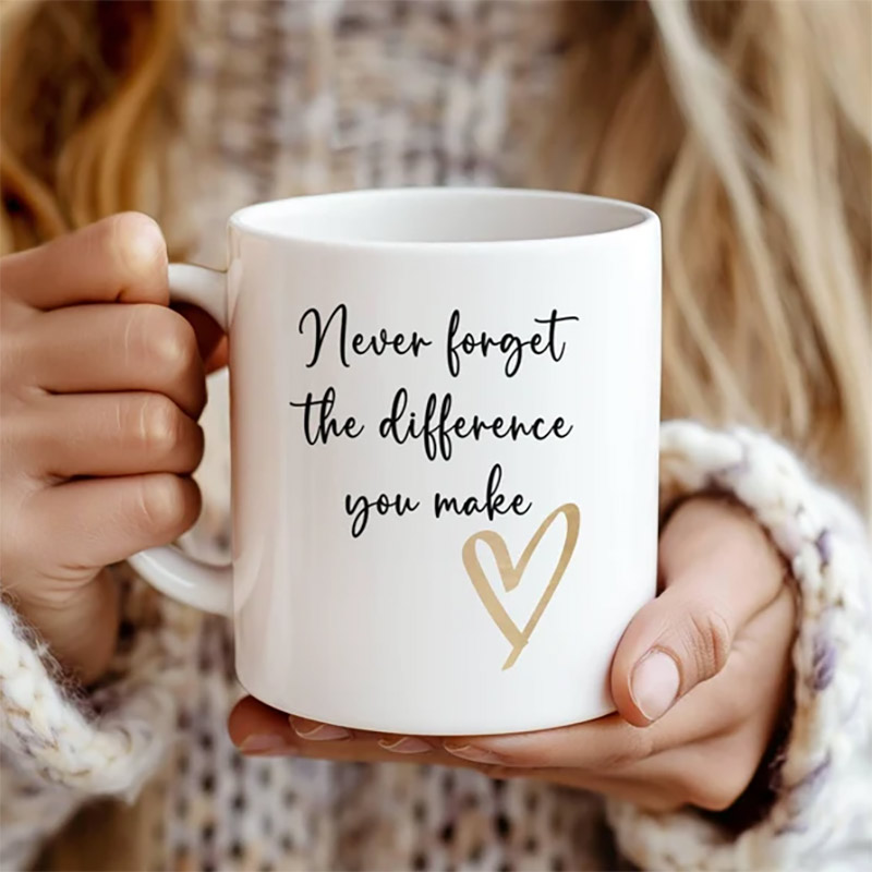 Never Forget The Difference You Make Mug Never Forget The Difference You Make Mug