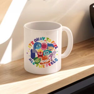 Feel All The Feels Mental Health Coffee Cup Feel All The Feels Mental Health Coffee Cup