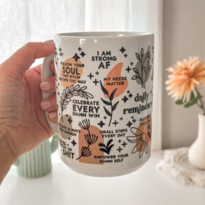 Mental Health Daily Reminders Mug Mental Health Daily Reminders Mug