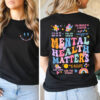 Mental Health Matters Recreational Therapy 2-sided Shirt