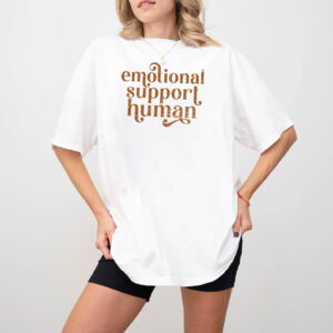 Emotional Support Human, Mental Health Advocacy Shirt 2