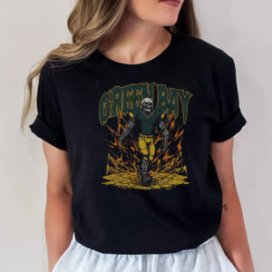 Green Bay Football Skeleton Shirt Green Bay Football Skeleton Shirt