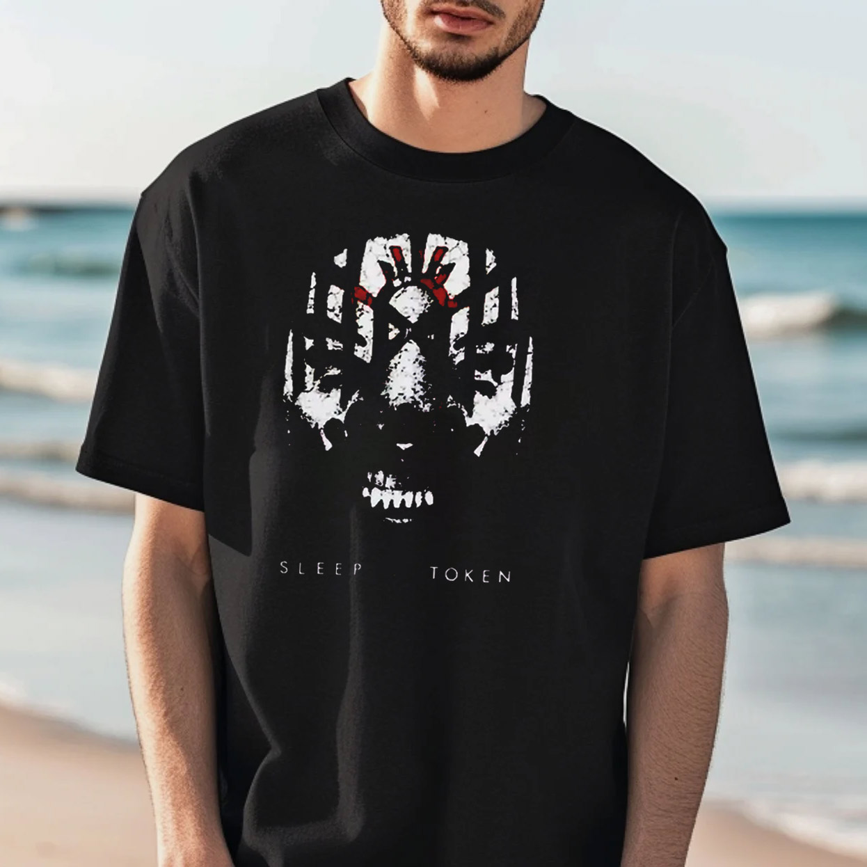 Sleep Token Washed Band Tee Sleep Token Washed Band Tee