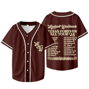 Hudson Westbrook Texas Forever Tour 2025 Baseball Jacket Hudson Westbrook Texas Forever Tour 2025 Baseball Jacket