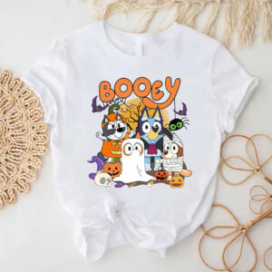 Booey Halloween Spooky Cartoon Tee 1