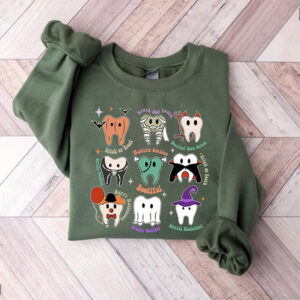Cute Halloween Tooth Dental Hygienist Halloween Comfort Colors Tee Cute Halloween Tooth Dental Hygienist Halloween Comfort Colors Tee