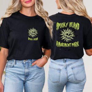 Spooky Island Amusement Park 2-sided Shirt Spooky Island Amusement Park 2-sided Shirt