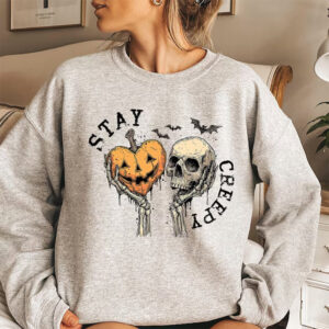 Stay Creepy Halloween Funny Sarcastic Comfort Colors Tee Stay Creepy Halloween Funny Sarcastic Comfort Colors Tee