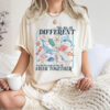 We Are All Different Swim Together Ocean Animals Comfort Colors Tee