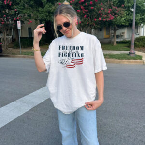 Freedom Is Worth Fighting For Charlie Kirk Patriot Shirt 1