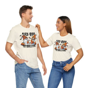 Say Boo to Bullying Happy bully prevention Halloween Shirt 1
