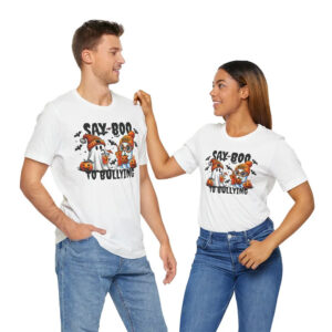 Say Boo To Bullying Happy Bully Prevention Halloween Shirt Say Boo To Bullying Happy Bully Prevention Halloween Shirt