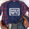 Shred Hate Bullying Prevention Month Shirt